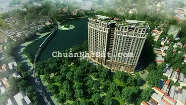 Bán Penthouse D. Le Pont Dor - Hoàng Cầu, 4x tỷ, 378.62m2, 5PN, 5WC. View hồ Hoàng Cầu