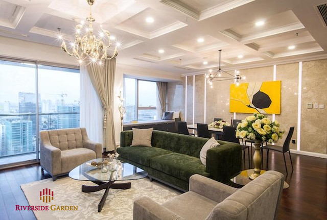 Bán căn hộ 3PN Riverside Garden, 11,9 tỷ, 126m2, Khương Đình, Thanh Xuân, Hà Nội