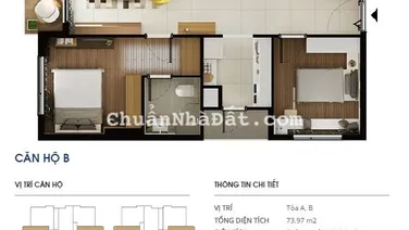 căn hộ cao cấp Rivera Park diện tích 74m2/2pn/2wc giá thuê 17triệu/ tháng nội thất đầy đủ nhà đẹp.