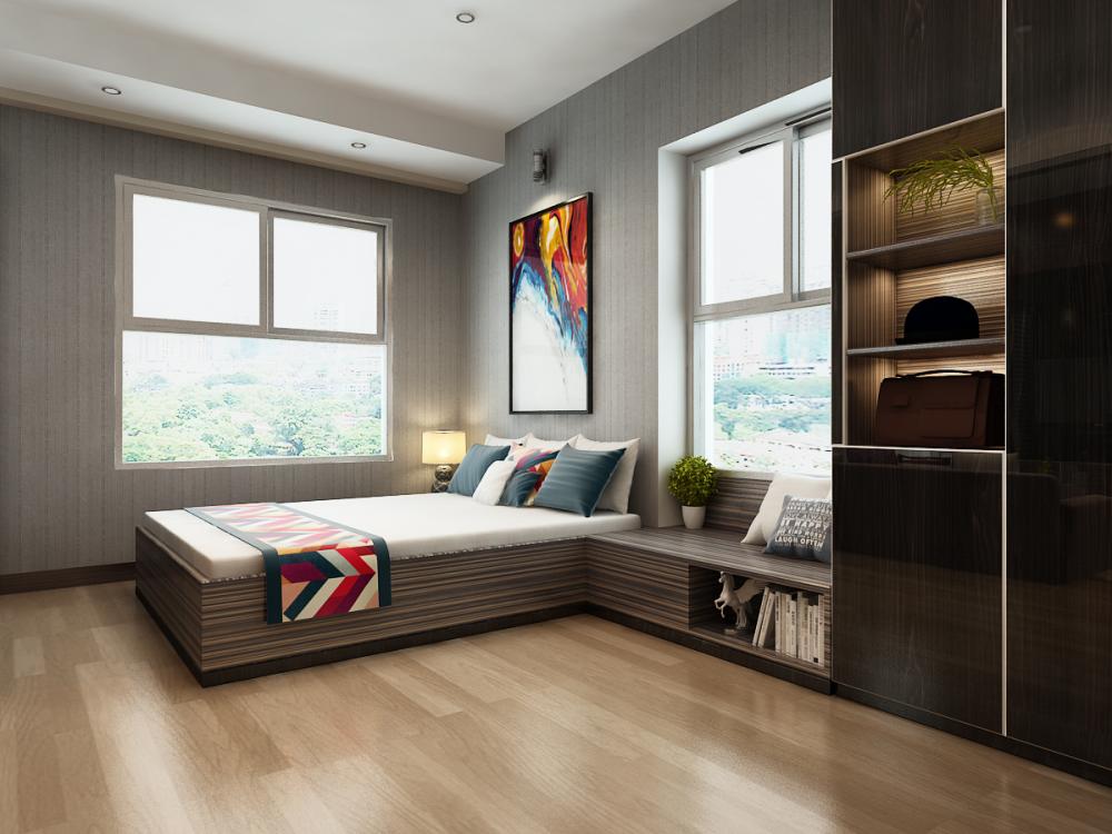 Cho thuê CC 2PN, 2WC, 75m2, 16 triệu full nội thất tại Xi Grand Court, Q10, HCM