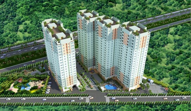 Cho thuê An Gia Star 2PN 1 NVS trống - LH 0934 181 ***