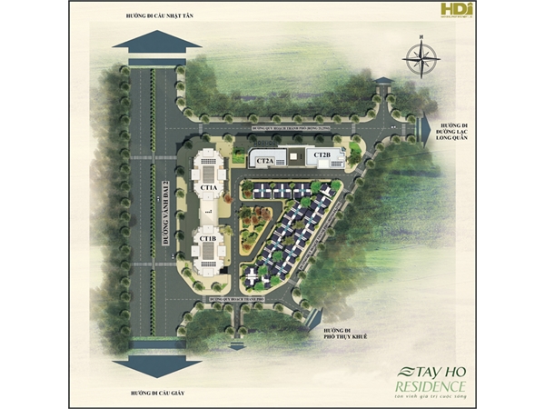 Bán BT tại Tây Hồ Residence, 55 tỷ, 135m2, cơ bản, pháp lý đầy đủ