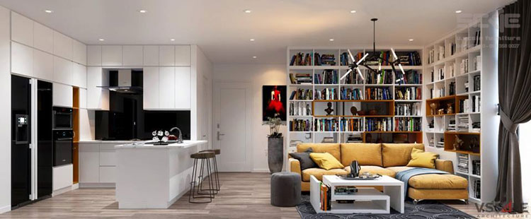 Bán căn hộ 80m2 tại Usilk City, 4,2 tỷ, 2PN, 2WC, nội thất đầy đủ