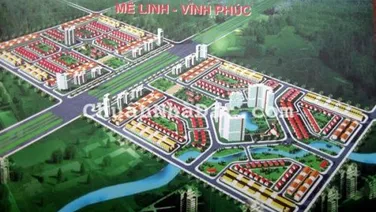 Bán đất liền kề 15 khu A dự án Cienco 5 Mê Linh, 61,5 triệu/m2, 100m2, sổ đỏ. View đẹp