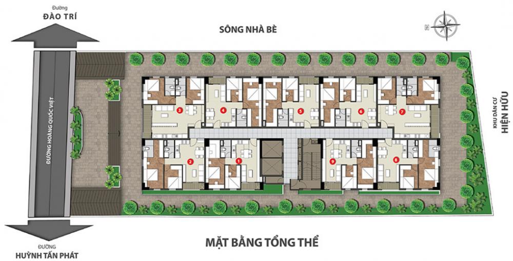 Cần bán nhanh căn hộ Hoàng Quốc Việt, số 64 HQV, Quận 7, 70m2 giá chỉ 3 tỷ 2 LH: 0916 226 ***