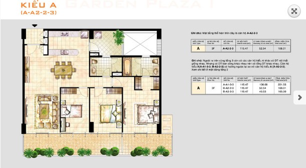Bán CC Garden Plaza 1, Tân Phong, Q7, TP. HCM, 15 tỷ, 147m2 bao đẹp