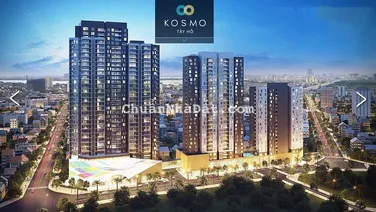 Chính chủ gửi bán nhanh căn góc view Hồ Tây, Kosmo Ngoại Giao Đoàn, 126m2 căn góc đẹp nhất tòa