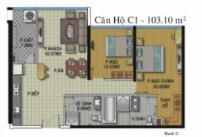 Căn hộ 150m2 3PN 2WC 2 ban công full NT ở PetroVietNam Landmark rẻ nhất tại An Phú, Q2 giá 8,6 tỷ