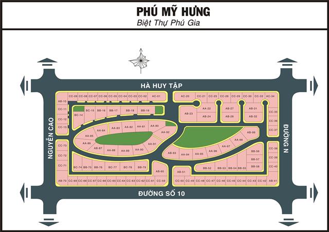 Bán biệt thự Phú Gia Phú Mỹ Hưng Q7 giá chỉ có 83,5tỷ(rẻ nhất) 317M2. LH: 0907 263 *** Thanh Mỹ