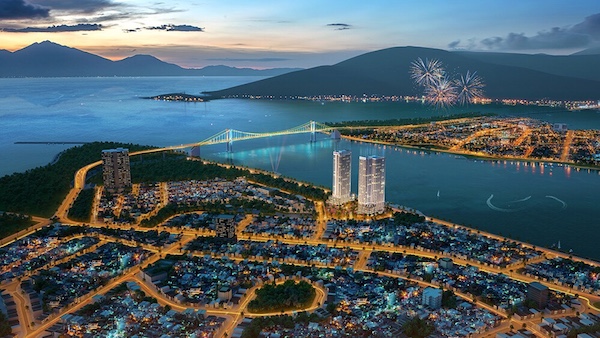 Giá sập căn 1 phòng ngủ sẵn sổ đỏ - 54m2 SAM Tower view sông Hàn chỉ 3x tỷ, cho thuê 20 tr/th