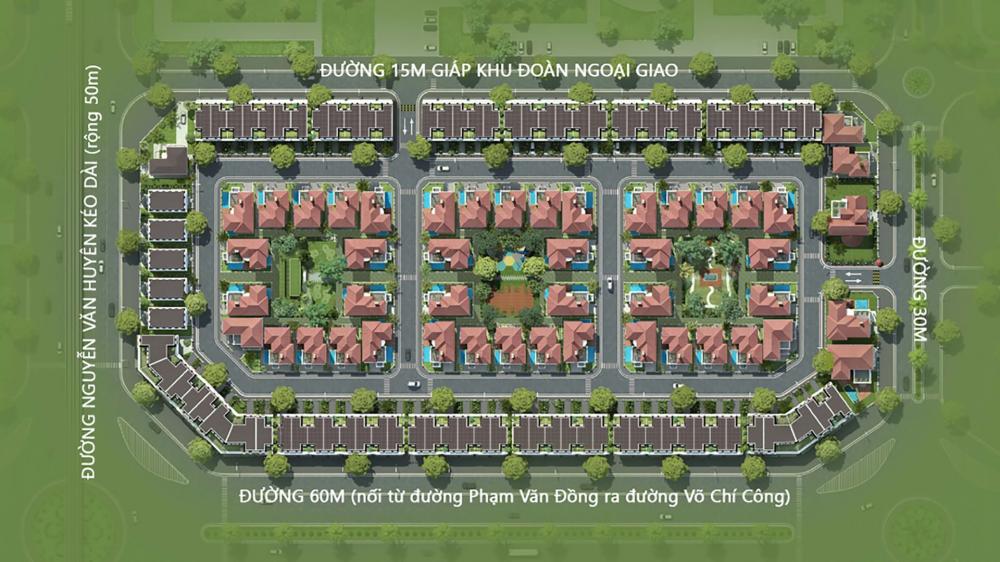 Chính chủ bán gấp biệt thự tại Embassy Garden, Xuân Tảo, Bắc Từ Liêm, Hà Nội, 43.5tỷ, 120 m2