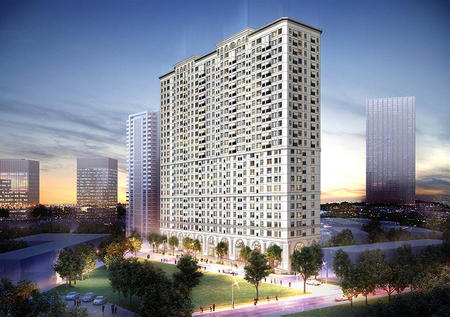 Cho thuê căn hộ The Golden Armor B6 Giảng Võ, 84m2, 2PN, 2VS, giá 21tr, full đồ. View Hồ Tây