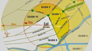 Cho thuê Officetel 36m2. Tại EverRich Quận 5 liền kề Q1 Q3 Q6 Q10. Giá 10 triệu. LH 0912 607 ***