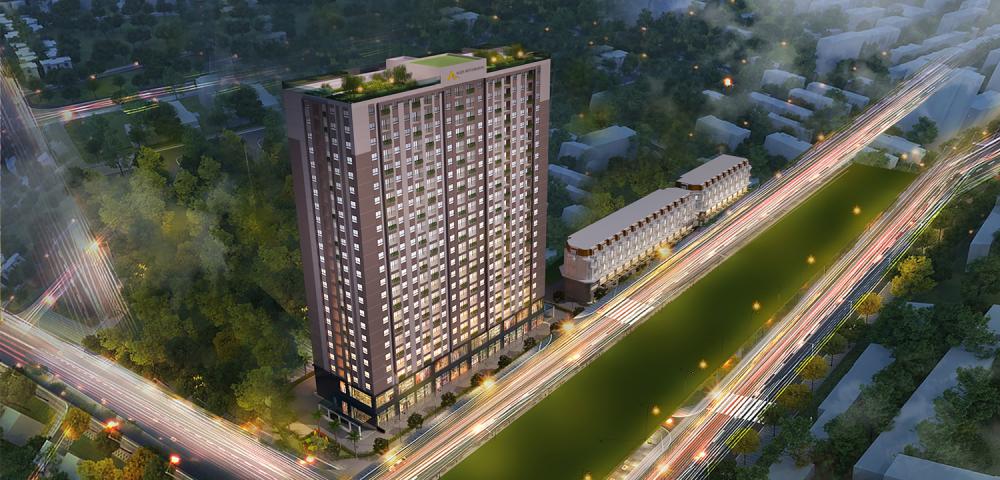 Bán CC AQH Riverside, 4,6 tỷ, 59m2, 2PN, 2WC, Q. Long Biên, HN, giá tốt
