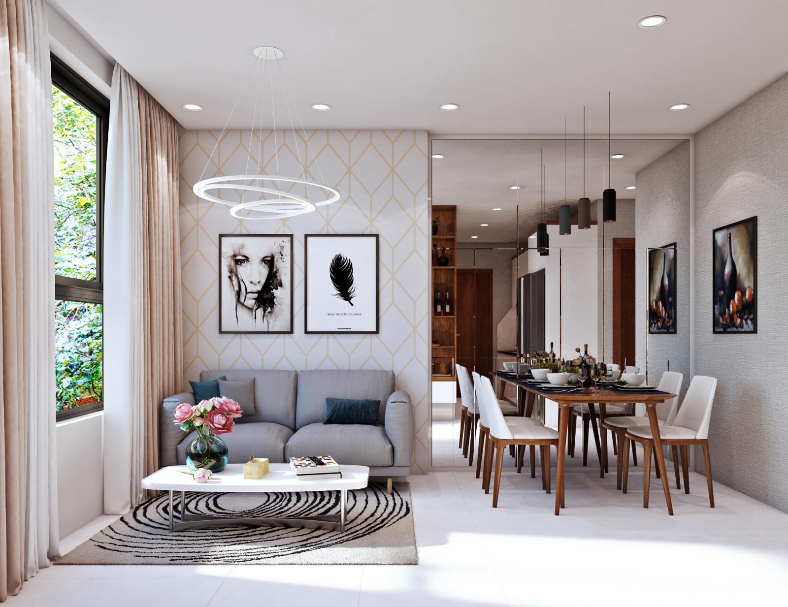 Chính chủ cho thuê FULL NỘI THẤT 7tr/căn 2PN 2WC Bcons Garden, nhà mới toanh