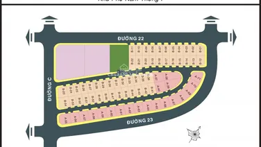 Bán đất biệt thự Nam Thông 1, LH: 0919 582 ***