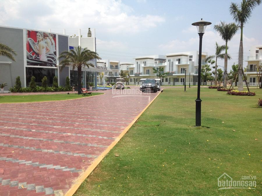 Nhà đẹp 5x19m2, 1 trệt 2 lầu, sổ hồng, nhìn hồ bơi - hướng mát - an ninh 0908 119 ***