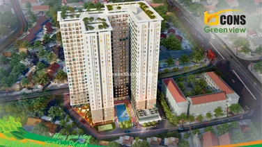 Chính chủ cần bán Bcons Green View 2PN 2WC - đã có sổ hồng - view Quốc lộ 1K - ngân hàng hỗ trợ 80%