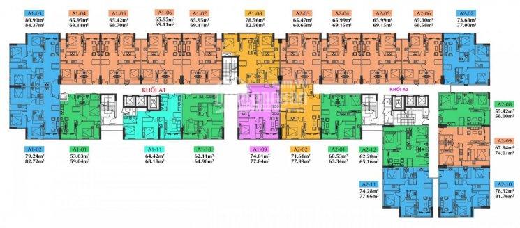Bán căn hộ CTL giá rẻ nhất hiện tại 3 phòng ngủ, DT 85m2 giá 4.05 tỷ