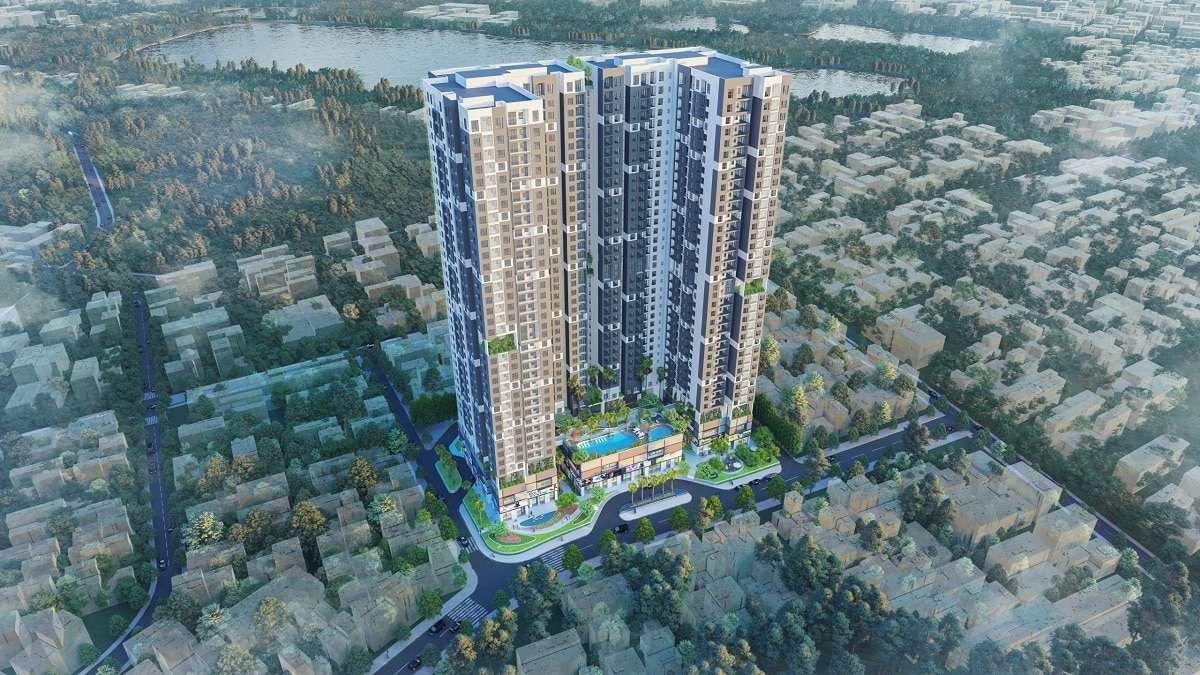 Bán gấp căn hộ 2PN, 2WC, giá 2,45 tỷ, view đẹp tại HT Pearl