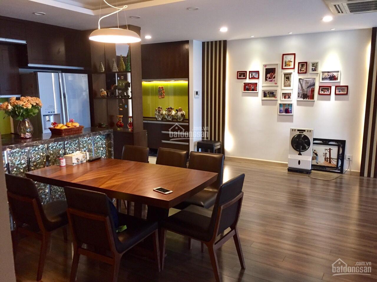 CC - Cho thuê CHCC Mandarin Garden: 135m2 tầng 21 tòa B3 View trường Louis-Lã Vọng. LH: 0852 891 ***