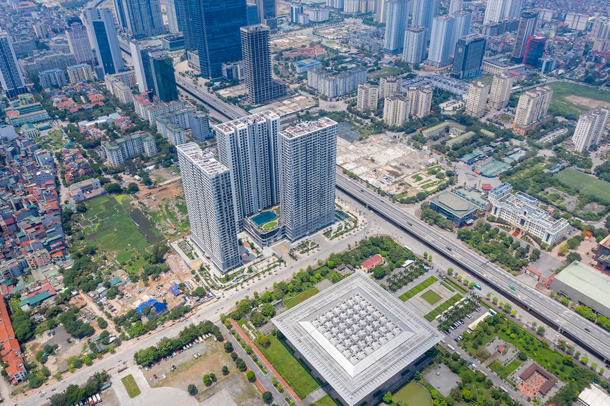 Cho thuê CC 2PN, 2WC tại Vinhomes West Point, 20 triệu, 73m2, giá tốt