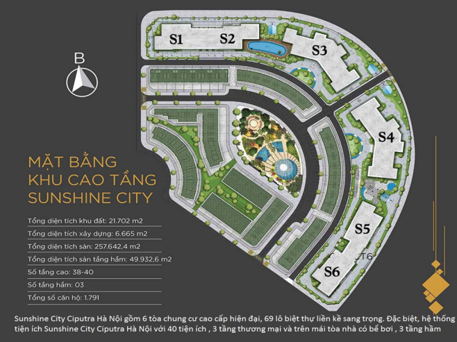 Bán biệt thự view đẹp tại Sunshine City, Đông Ngạc, Bắc Từ Liêm, Hà Nội, 50 tỷ, 213m2