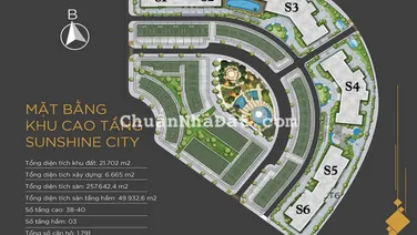 Bán biệt thự view đẹp tại Sunshine City, Đông Ngạc, Bắc Từ Liêm, Hà Nội, 50 tỷ, 213m2