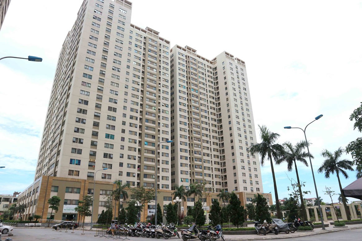 Cho thuê lâu dài căn 2N góc tòa CT1B Tây Tây Đô