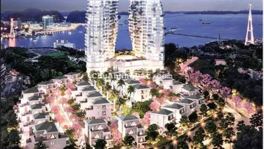 Bán biệt thự vườn Phượng Hoàng, P. Bãi Cháy, TP Hạ Long: Đẹp mê ly, có bể bơi, view biển