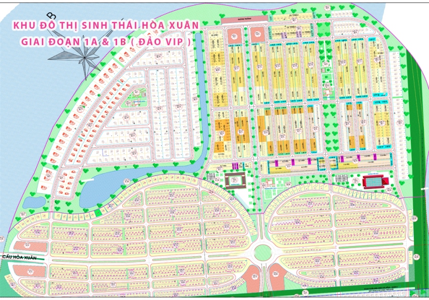 Bán nhanh lô biệt thự Chế Viết Tấn view kênh sinh thái nhìn qua khu Euro Village 2, 250m2
