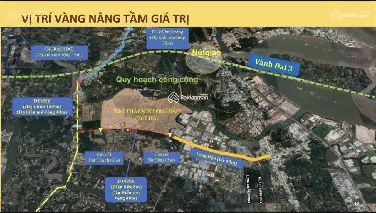 Bán nhà phố căn góc ngay khu công nghiệp Long Hậu, gần Nhà Bè 8*18m, 4,3tỷ, rẻ hơn thị trường 300tr