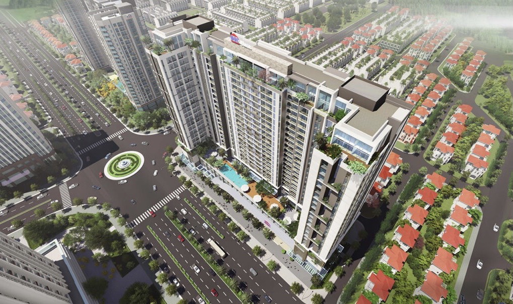 Bán căn hộ 3 phòng ngủ 2 ban công ,2 wc Vũng Tàu Centre Point ,Tầng cao view nhìn biển đảo Long Sơn