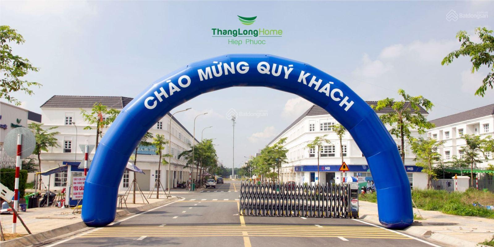 Nhà phố Thăng Long Home Hiệp Phước chuyển nhượng giá tốt từ 4. X tỷ/căn - Sổ hồng