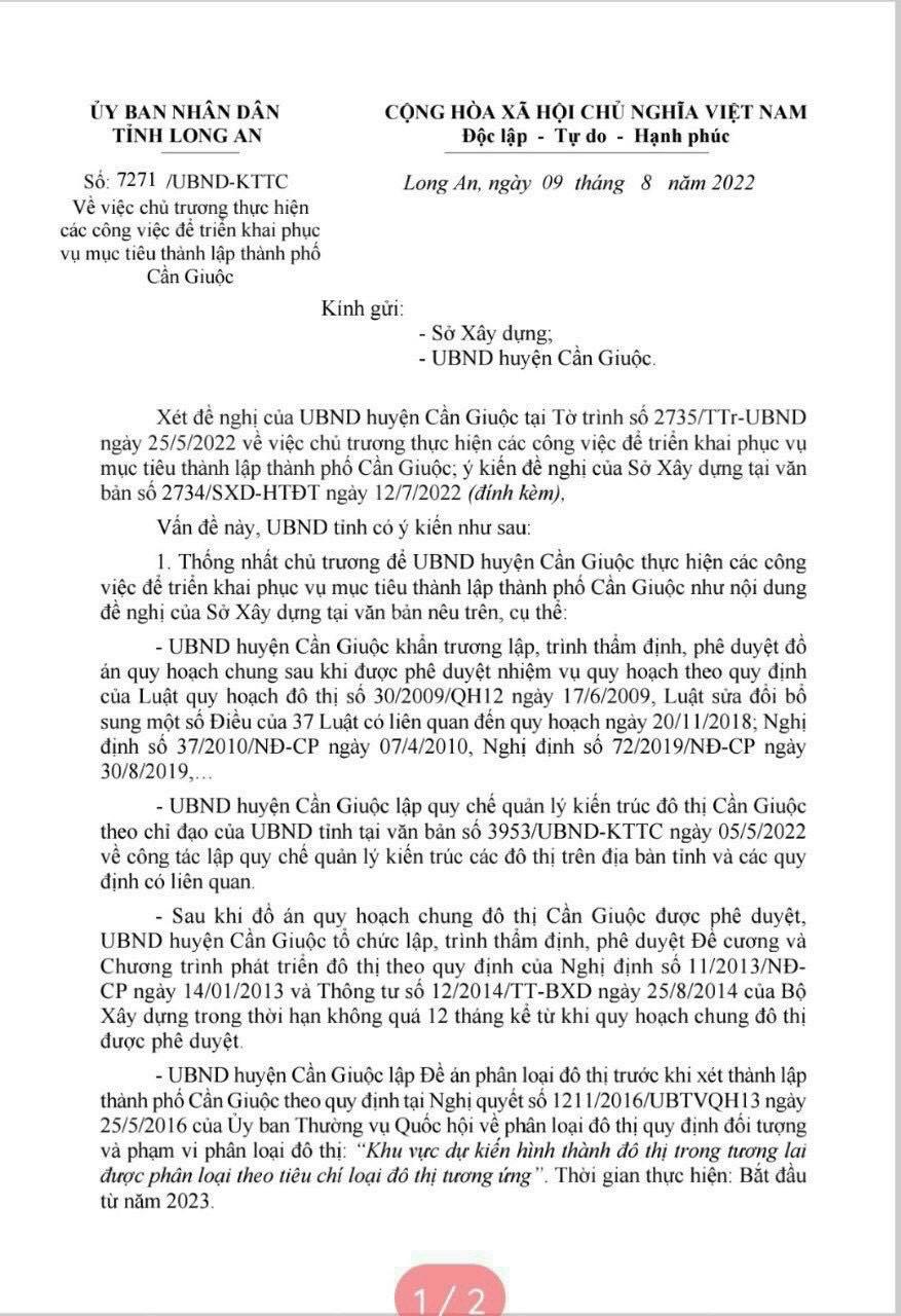 Phí gởi 2%. Đất đẹp mặt tiền đường Bà Kiểu, Cần Giuộc giá 3,6 tỷ