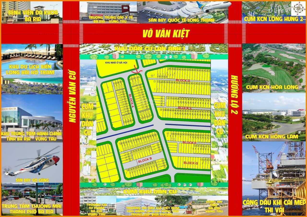 Chuyên môi giới đất nền dự án Lan Anh 2 - 5 và 1 Bà Rịa. Anh chị chính chủ cần ra hàng gửi em bán