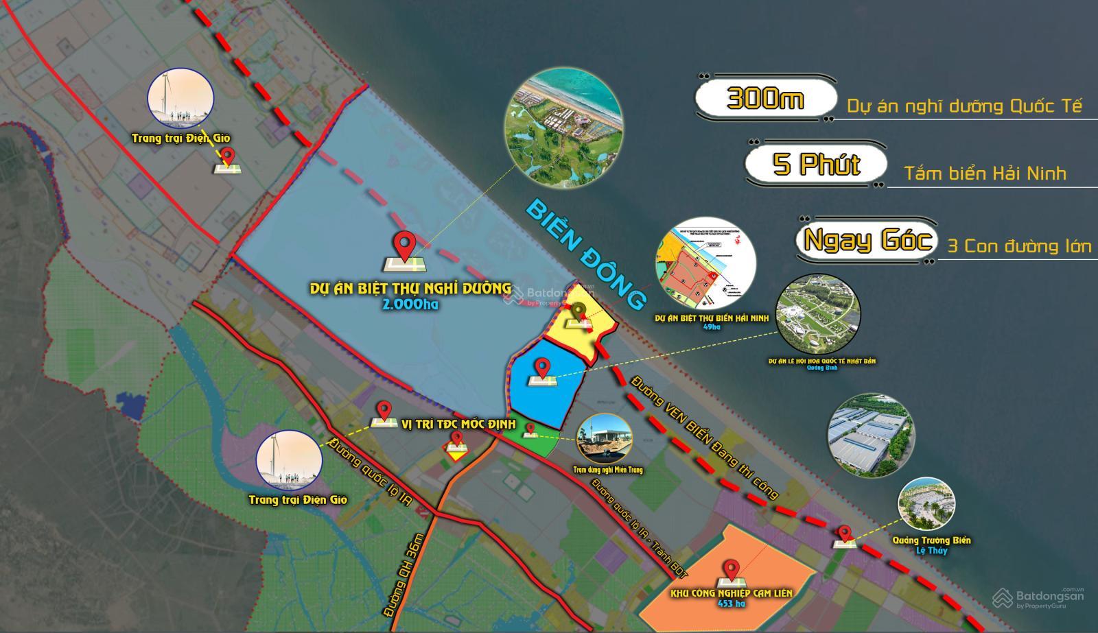 Bán 437.6m2, mặt tiền 17.5m tại thôn Mốc Định, xã Hồng Thủy, huyện Lệ Thủy, tỉnh Quảng Bình