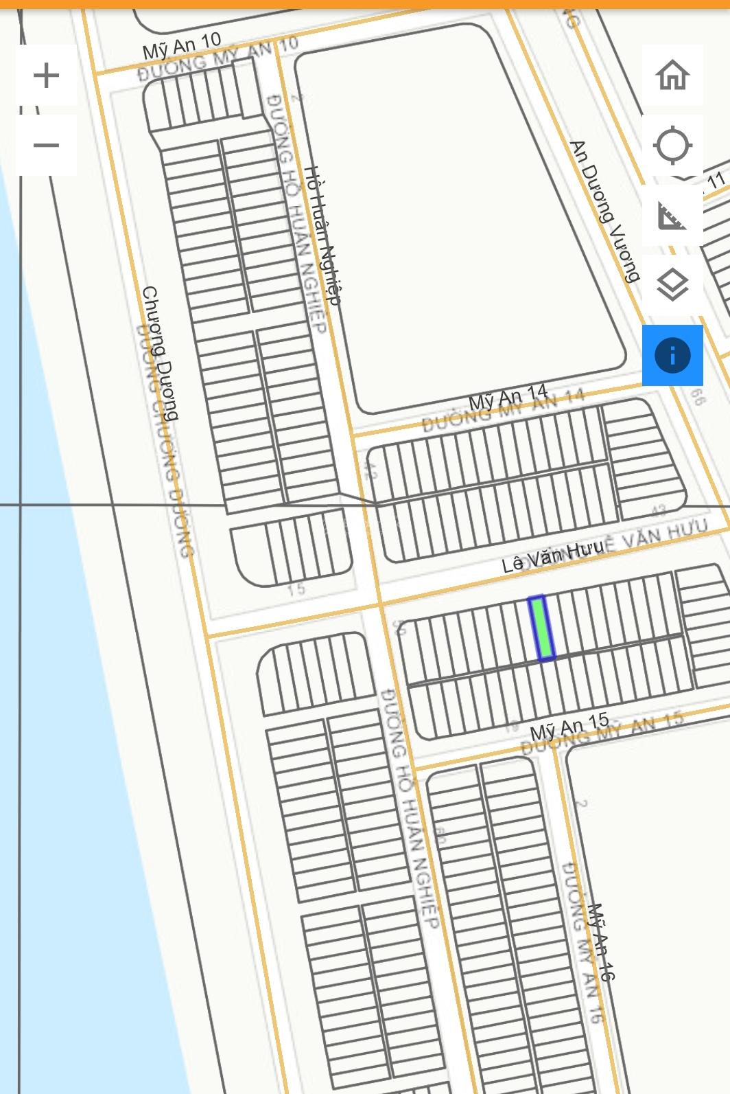 Bán đất đường Lê Văn Hưu KDC Nam cầu Trần Thị Lý, đường 10.5m gần sông Hàn, giá rẻ