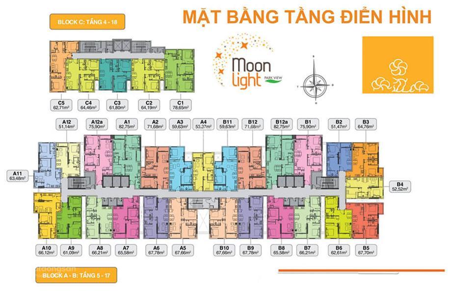 Cho thuê nhiều căn 02 phòng ngủ Moonlight giá tốt nhất thị trường. LH 0902 044 *** (Zalo/viber/24.7)