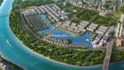 Cho thuê biệt thự đơn lập Vinhomes Marina, dt 330m2, nhà 3 tầng có ngủ master, có sân vườn, view hồ