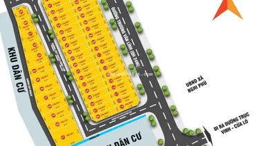 Bán đất lối 2 đường Trương Văn Lĩnh đối diện ủy ban Nghi Phú