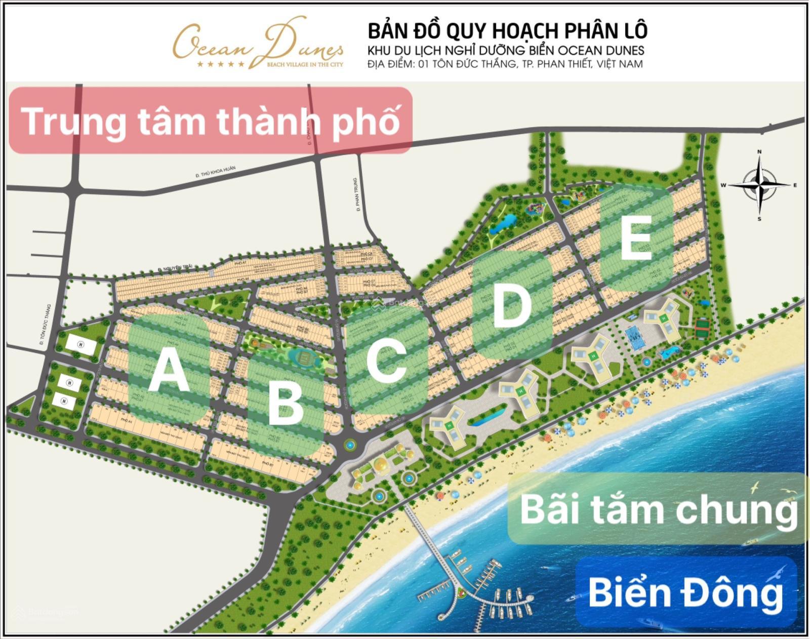 Tổng hợp đất nền Phố Biển Rạng Đông - Ocean Dunes Phan Thiết giá tốt đầu tư quý IV - năm 2024