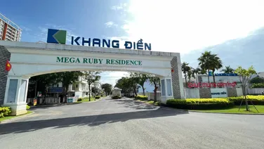 Mega Ruby Khang Điền - nhà phố trệt 2 lầu sổ hồng, giá bán từ 7.7-8,5 tỷ/căn đa dạng DT 75 - 200m2