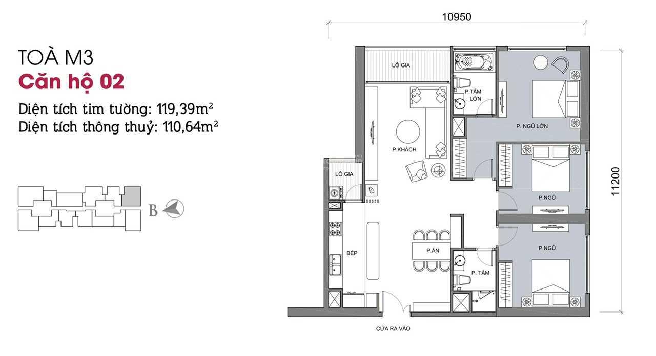 Tôi cần bán căn góc 120m2 nhà M3