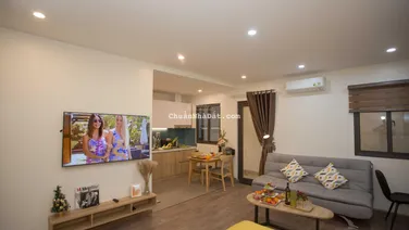 Cho thuê chung cư 38m2 ngay đường Láng, Nguyễn Khang đủ nội thất có PCCC đủ tiêu chuẩn. Giá 7tr5/th