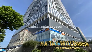 BQL cho thuê VP toà Hà Tây Millennium Thiên Niên Kỷ diện tích 100m, 200m, 500m, 1000m2 200k/m2/th
