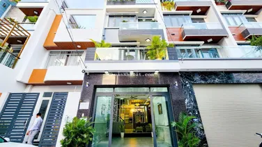 Biệt thự phố hiện đại full nội thất khu dân cư Green Riverside Huỳnh Tấn Phát - giá 7.5 tỷ, 5x16m