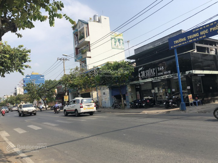 Cho Thuê Góc 2MT số 168 Đặng Văn Bi với Hẻm 6m, Thủ Đức, DT: 10x25m, 1 trệt 1 lầu, DTSD: 500m