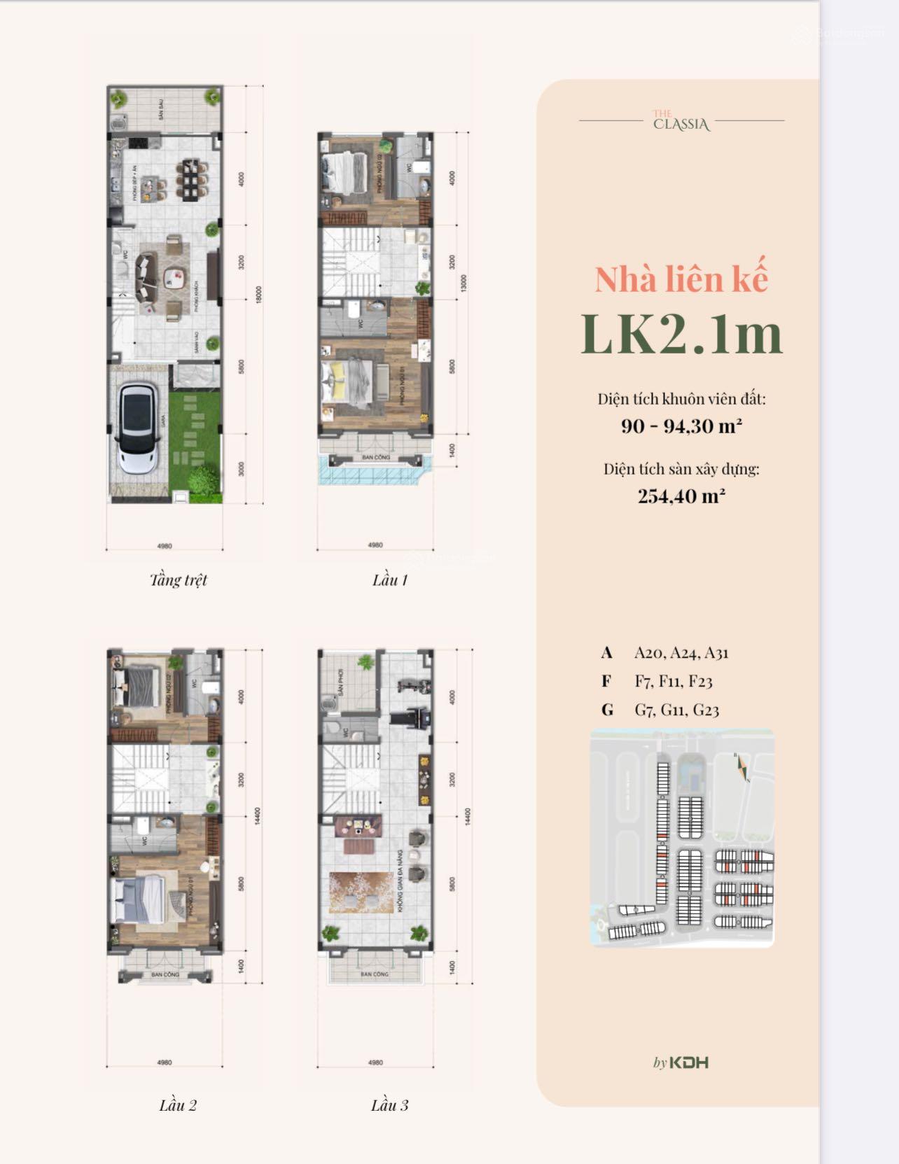 Bán nhanh căn Classia Khang Điền Q9, 5x19m giá 16.5tỷ chủ nhà kẹt bán nhanh