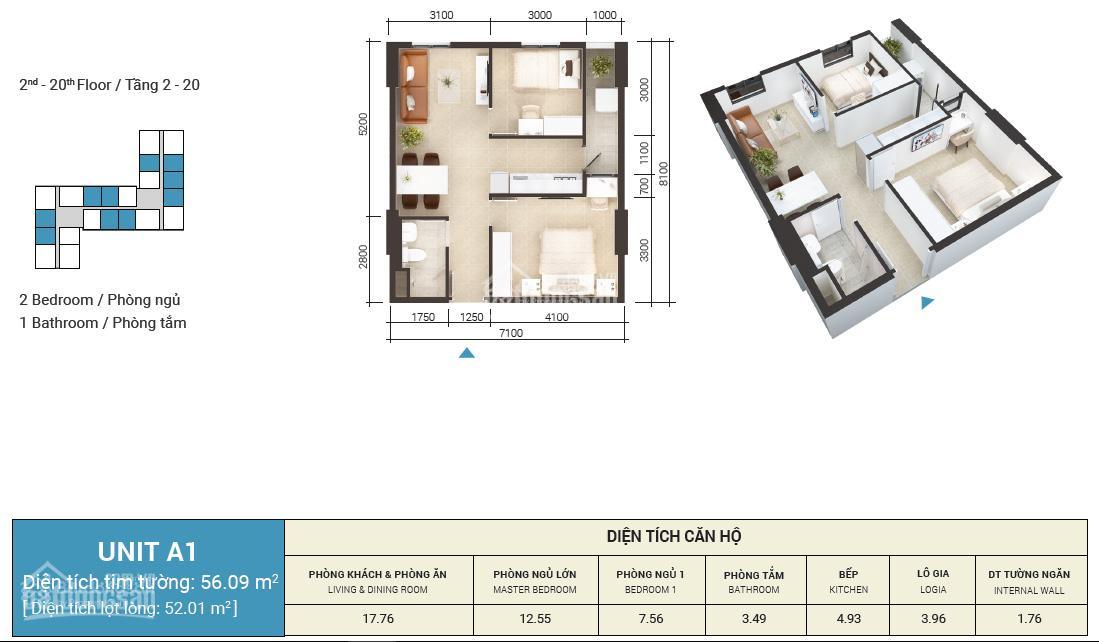 Cho thuê 2PN - 7tr/th chung cư Imperial Place Bình Tân. LH: 0963 129 ***